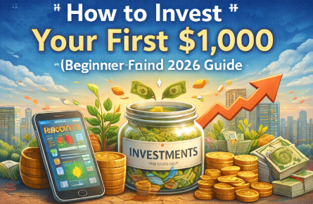 How to Invest Your First $1,000 (Beginner-Friendly 2026 Guide)