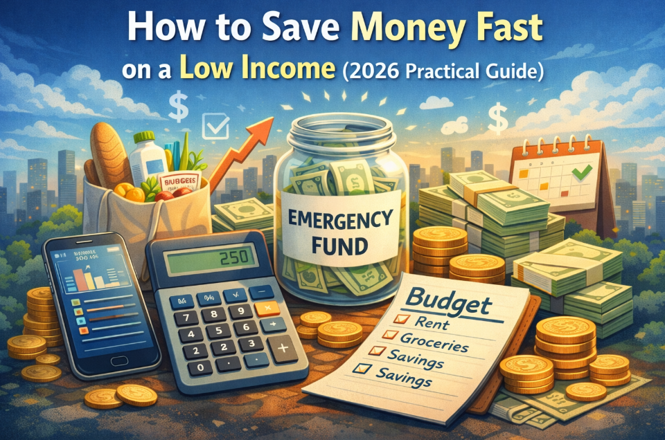 How to Save Money Fast on a Low Income in 2026 